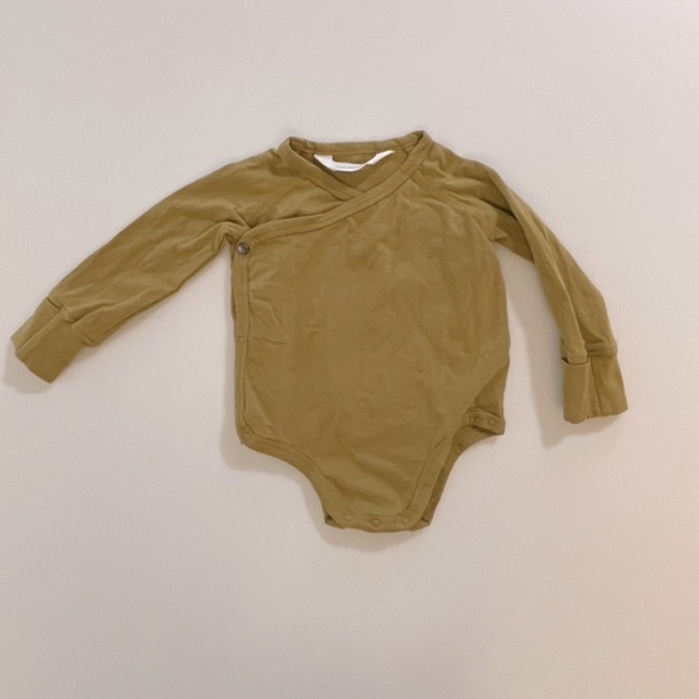 SUSUKOSHI ORGANIC KIMONO BODYSUIT